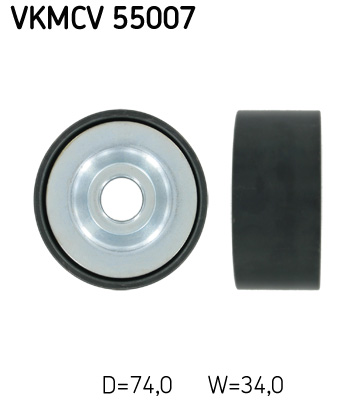 Направляючий ролик DT Spare Parts арт. VKMCV 55007